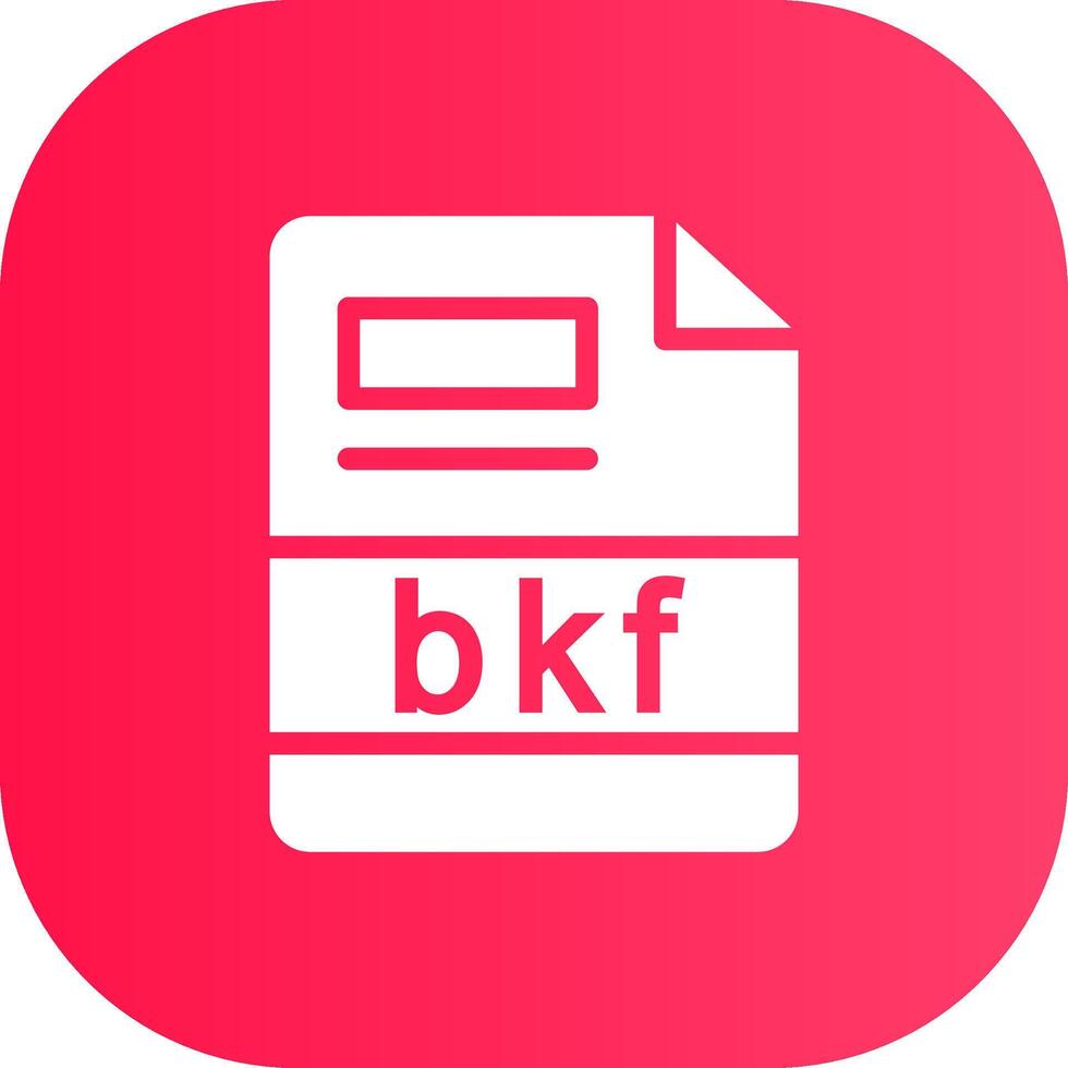 bkf kreativ ikon design vektor