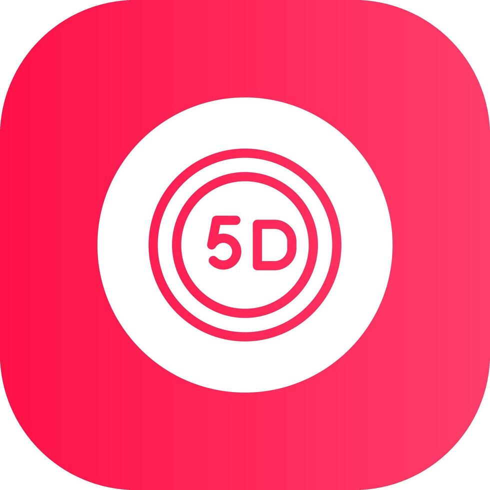 5d Daten Lager kreativ Symbol Design vektor