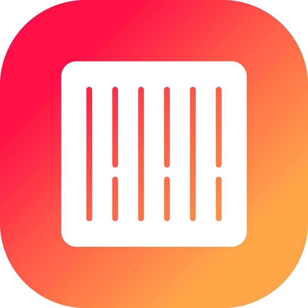 Barcode kreatives Icon-Design vektor