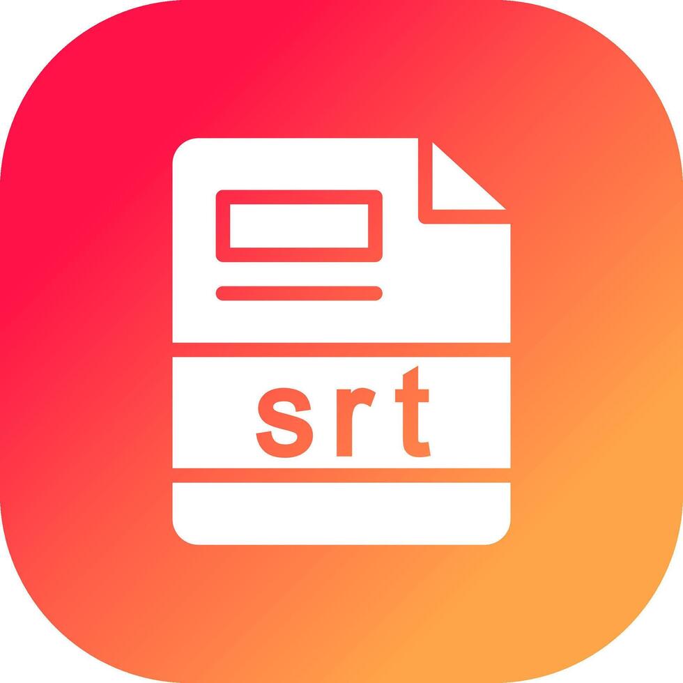 srt kreativ Symbol Design vektor