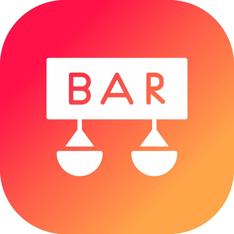 Bar kreatives Icon-Design vektor