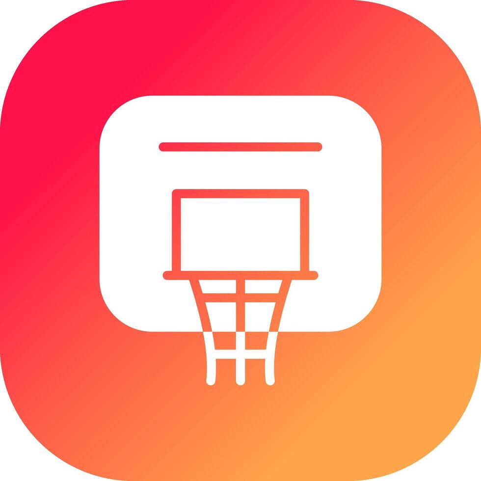 Basketball kreatives Icon-Design vektor