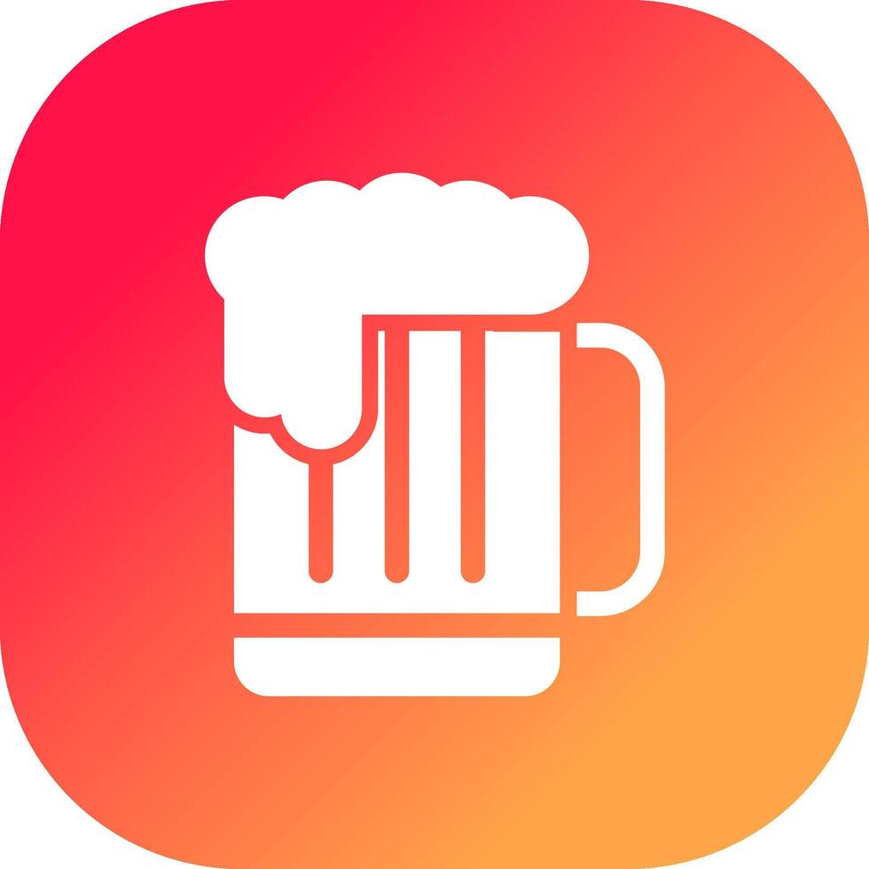 Bier kreatives Icon-Design vektor