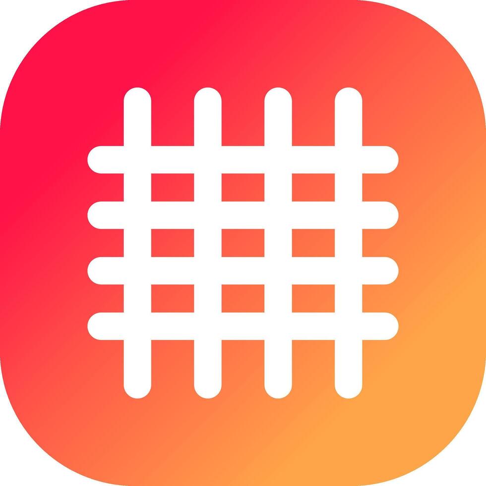 Gitter kreatives Icon-Design vektor