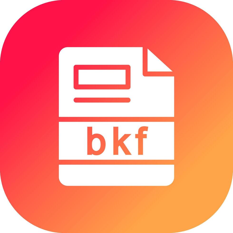 bkf kreativ Symbol Design vektor