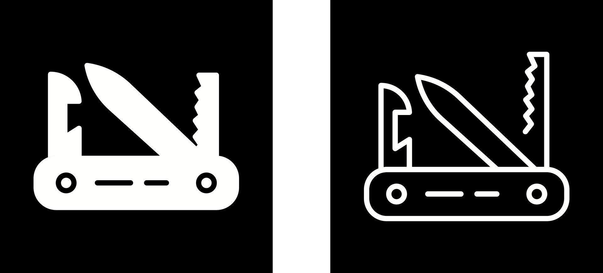 Schweizer Taschenmesser-Vektorsymbol vektor