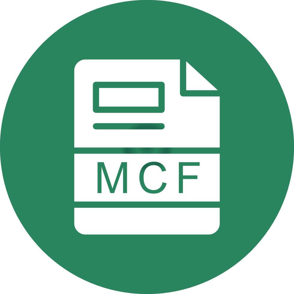 mcf kreativ Symbol Design vektor