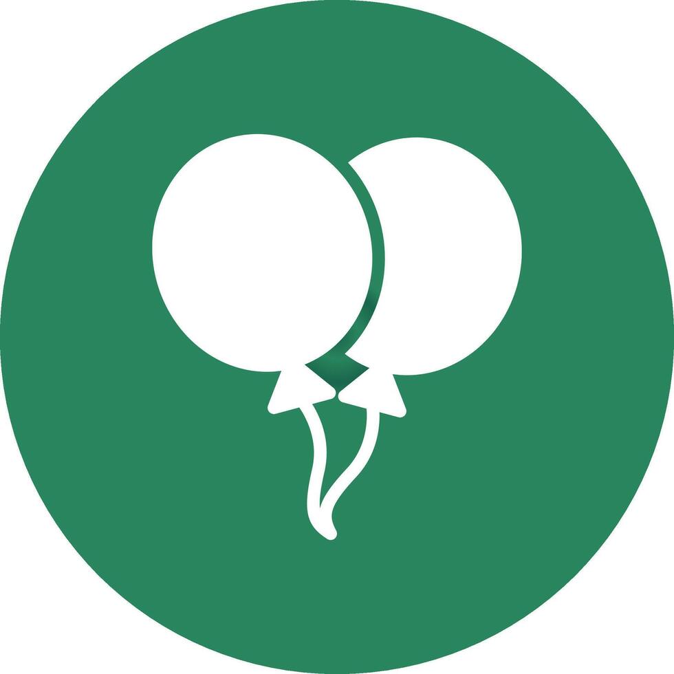 Ballon kreatives Icon-Design vektor