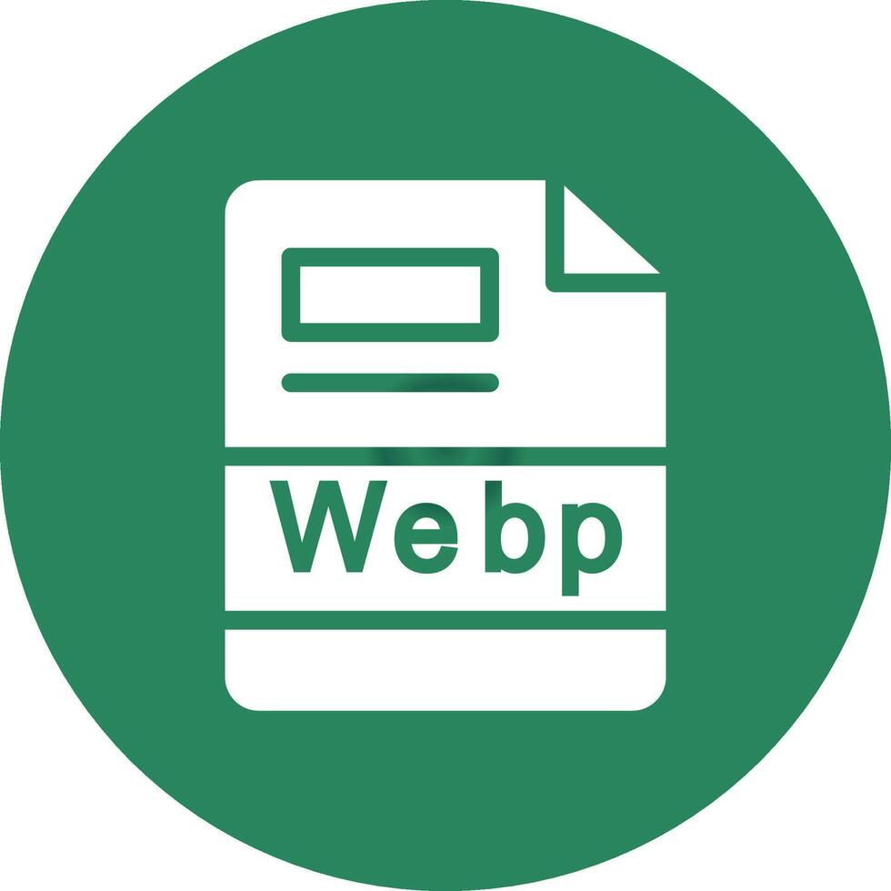 webp kreativ Symbol Design vektor