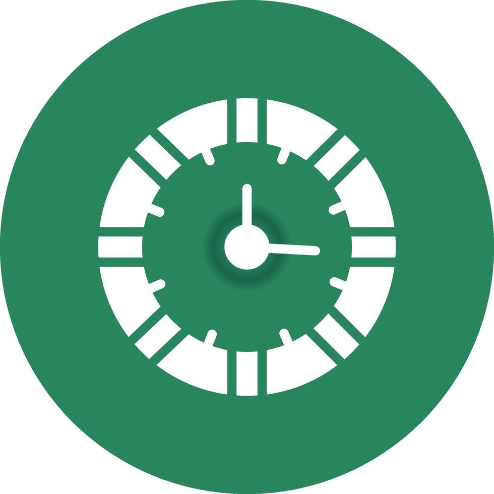 Uhr kreatives Icon-Design vektor