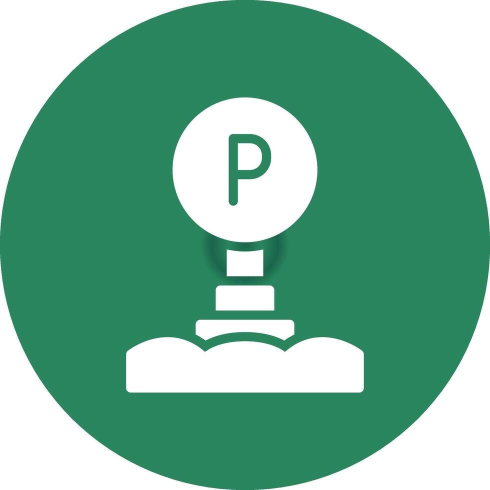 Parkschild kreatives Icon-Design vektor