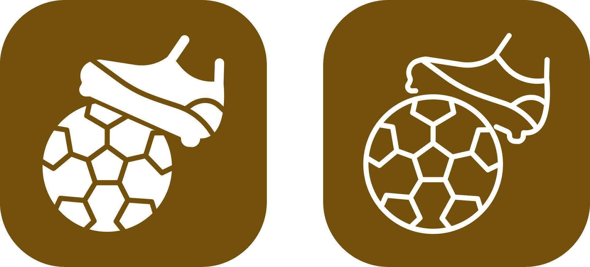 Fußball-Vektor-Symbol vektor