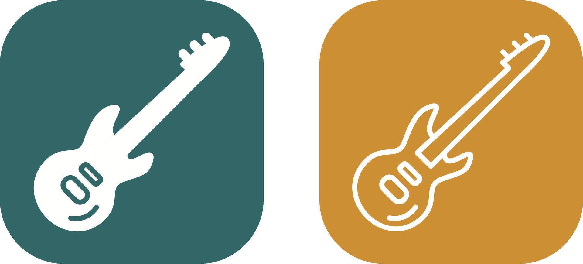 Gitarrenvektorsymbol vektor