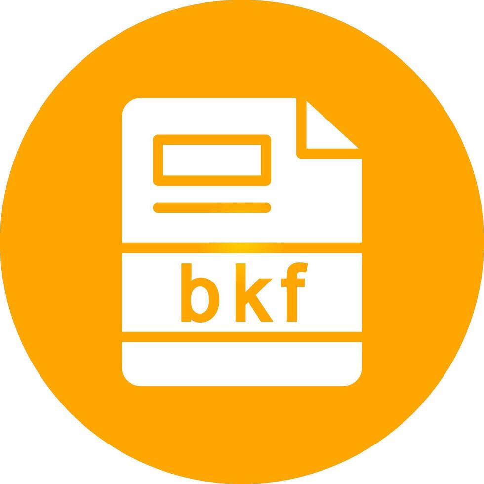 bkf kreativ Symbol Design vektor