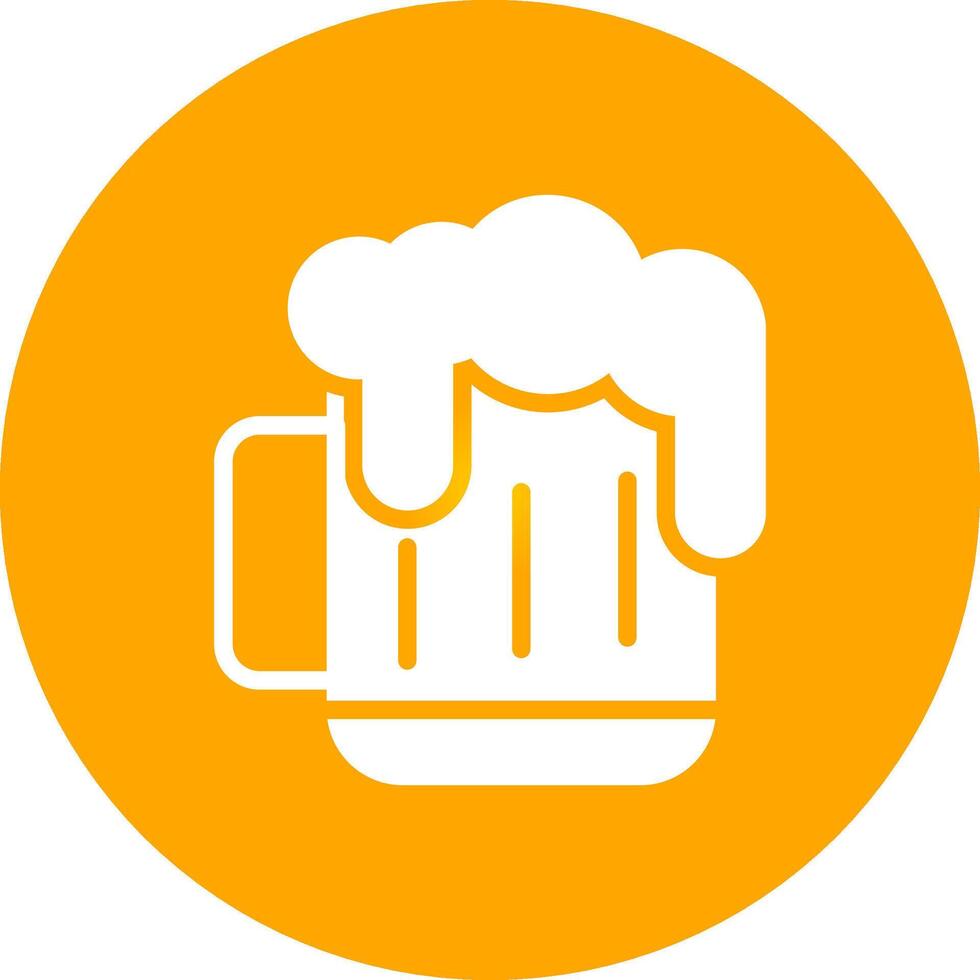 Bier kreatives Icon-Design vektor