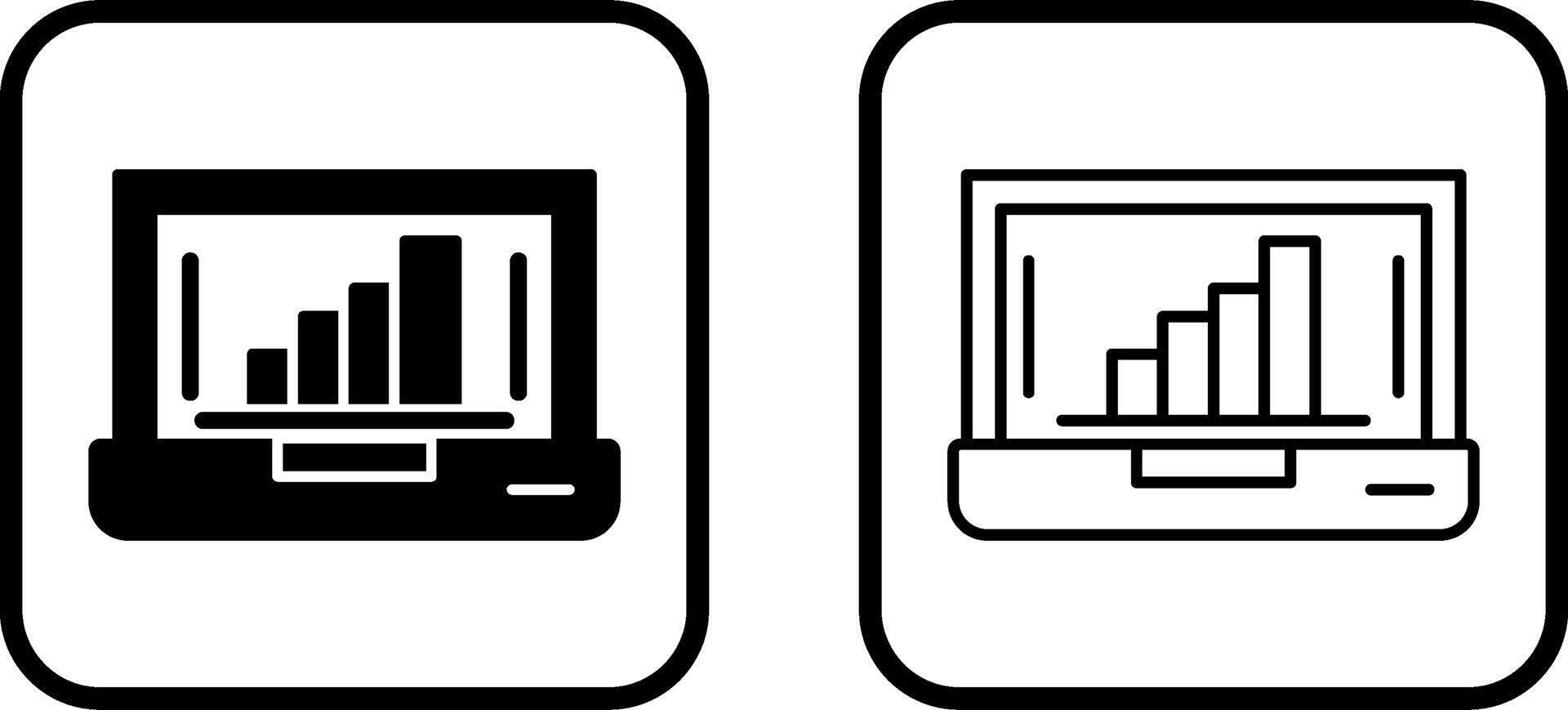 Diagrammvektorsymbol vektor