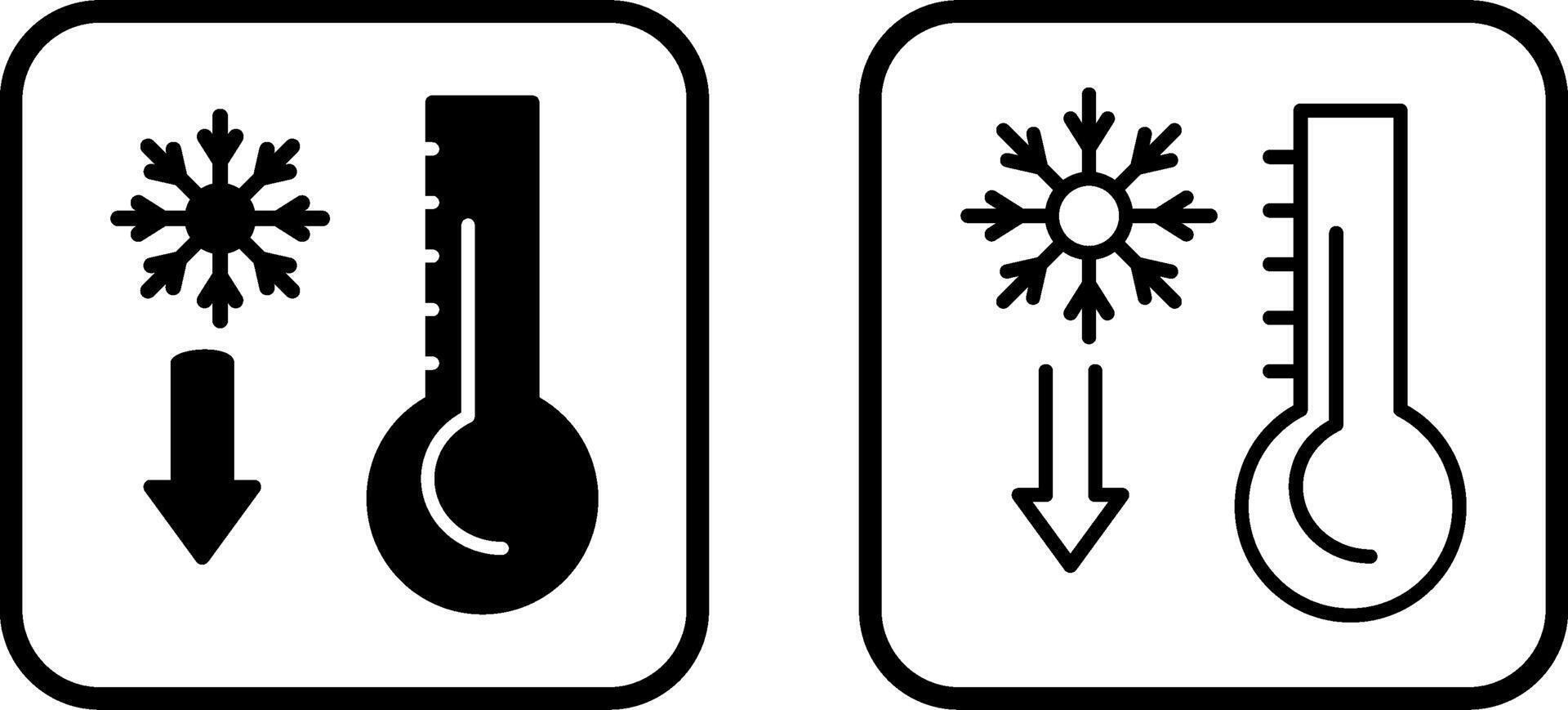 termometer vektor ikon