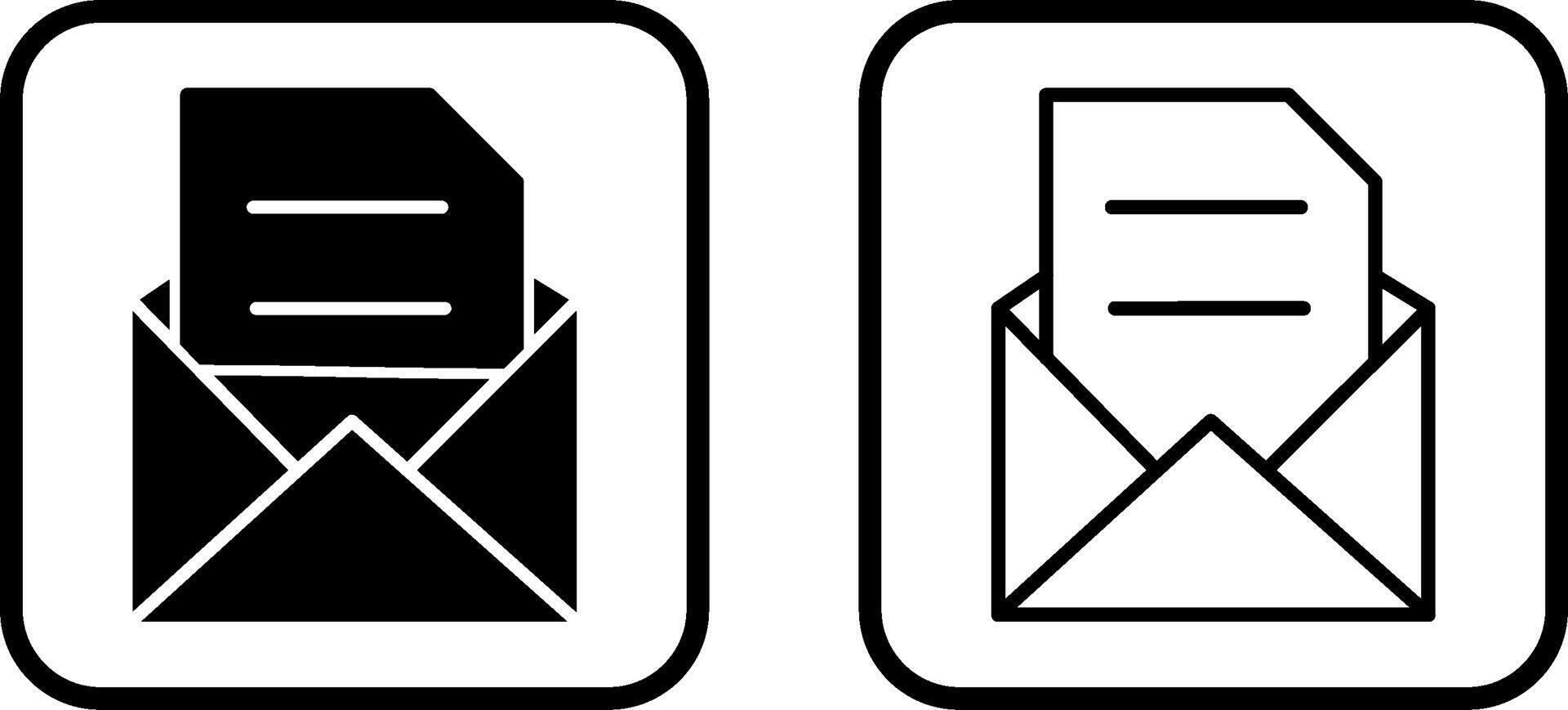 E-Mail-Vektor-Symbol vektor