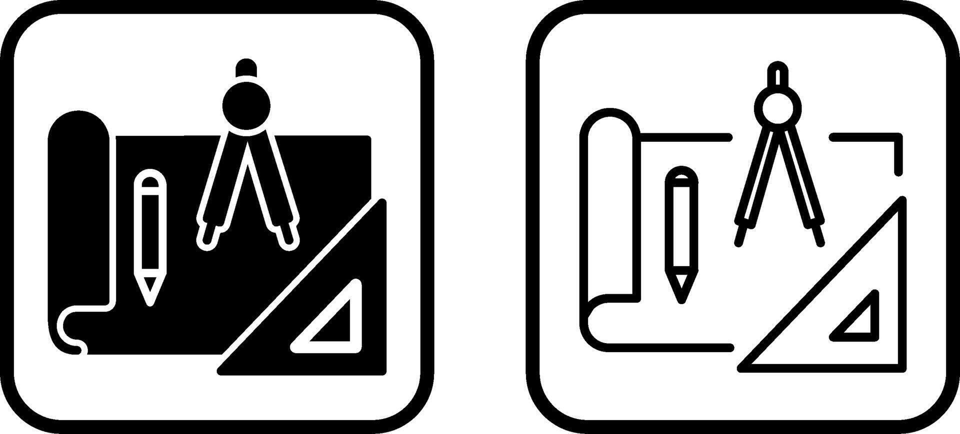 Schreibwaren-Vektor-Symbol vektor