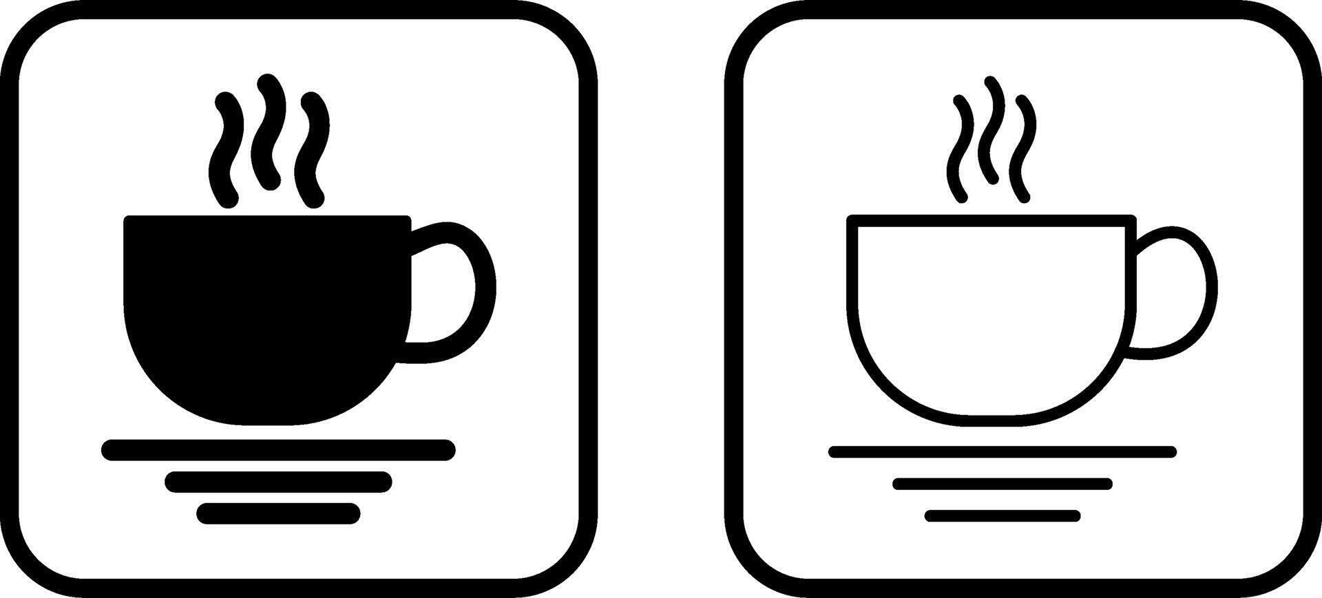 Kaffeetasse Vektor-Symbol vektor