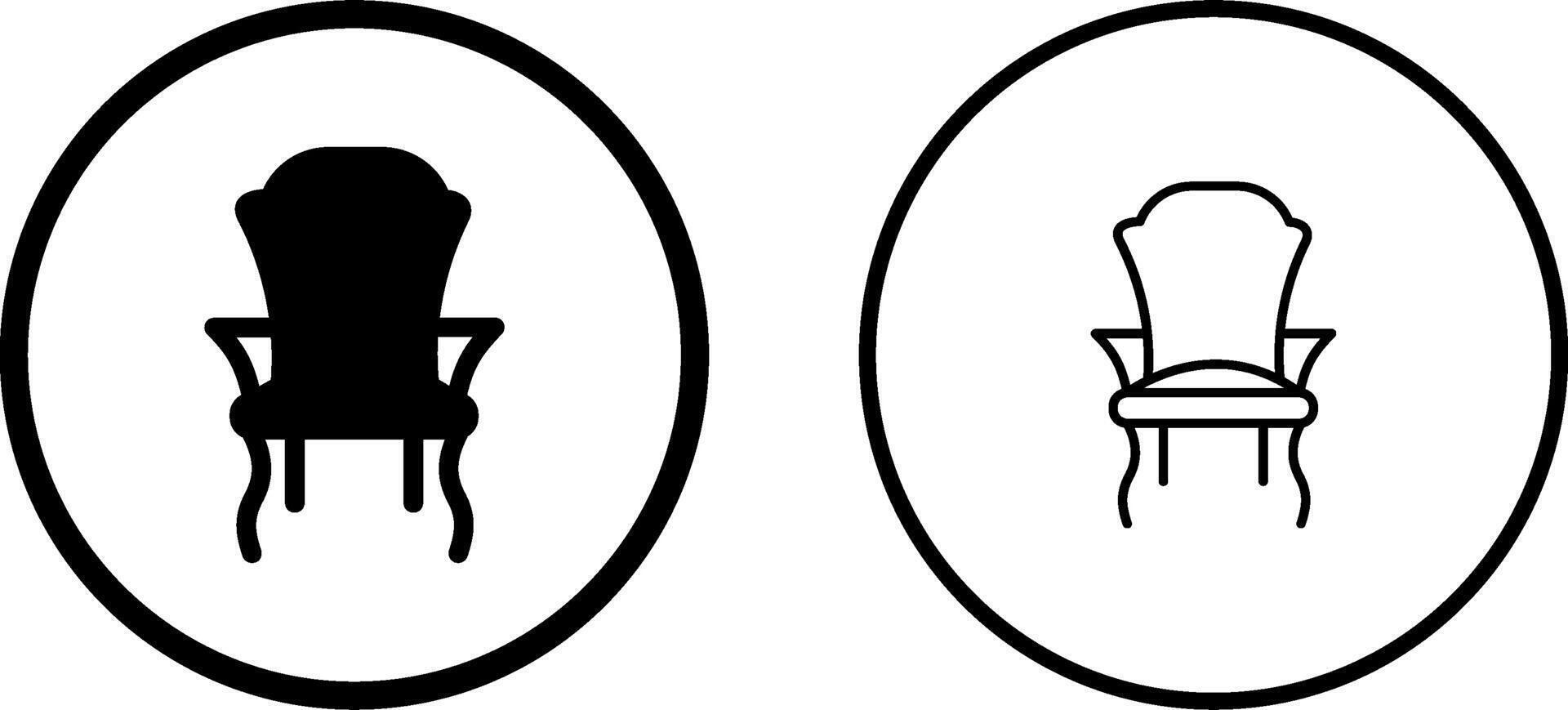 Stuhl ii Vektor Symbol
