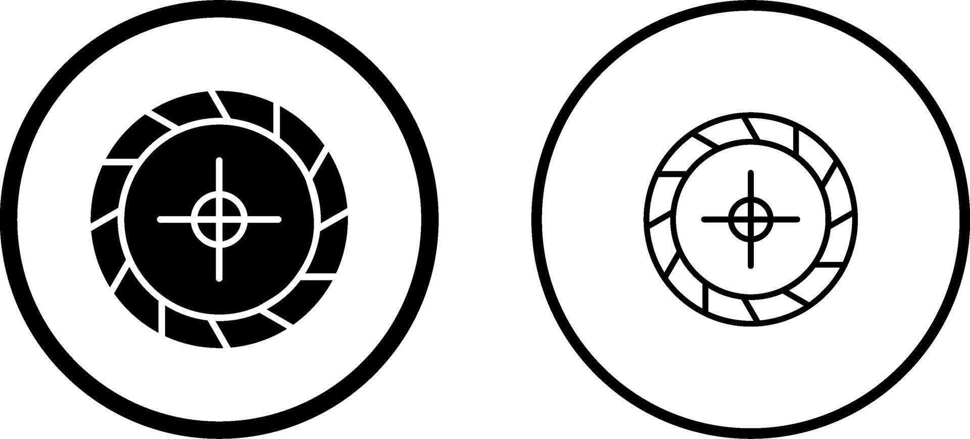 Roulette ii Vektor Symbol