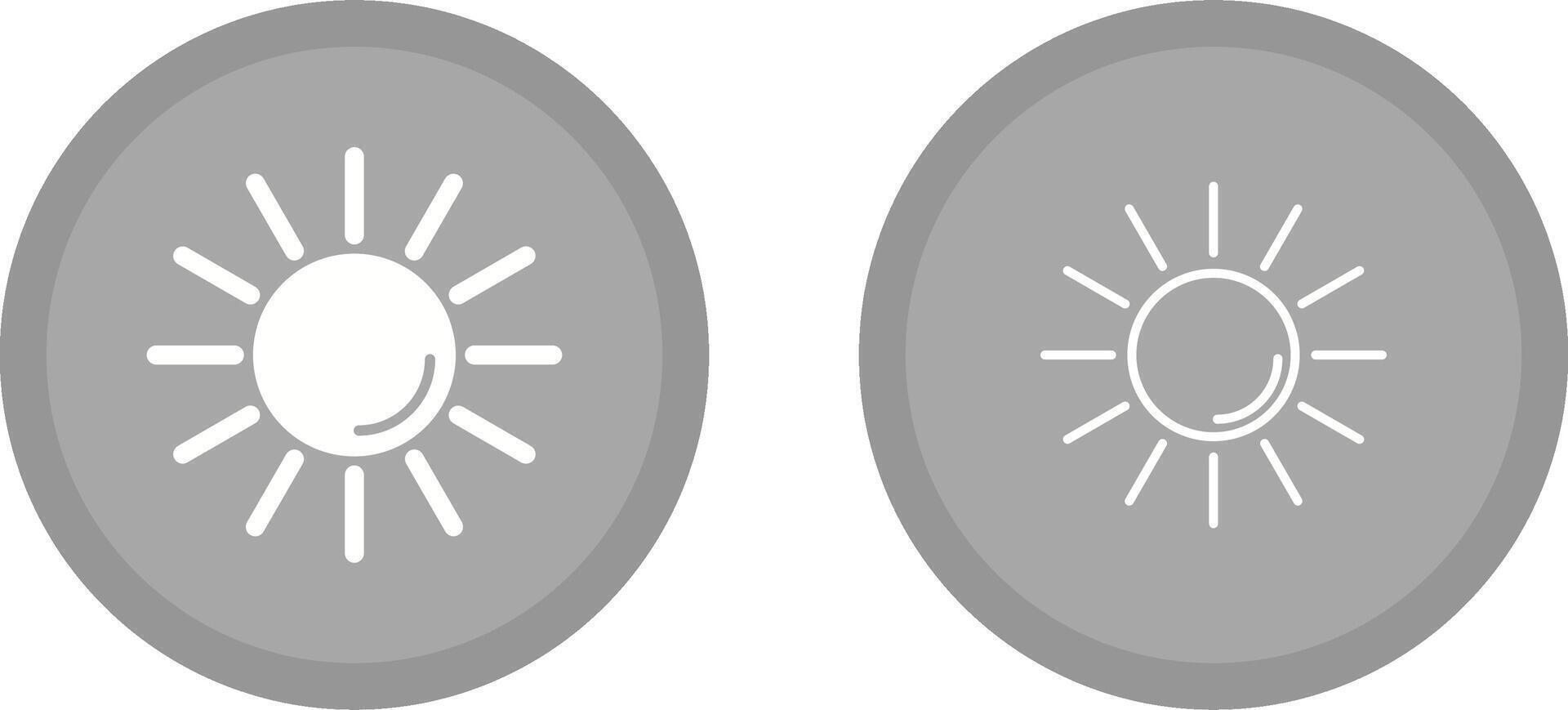 Vektorsymbol für UV-Strahlung vektor