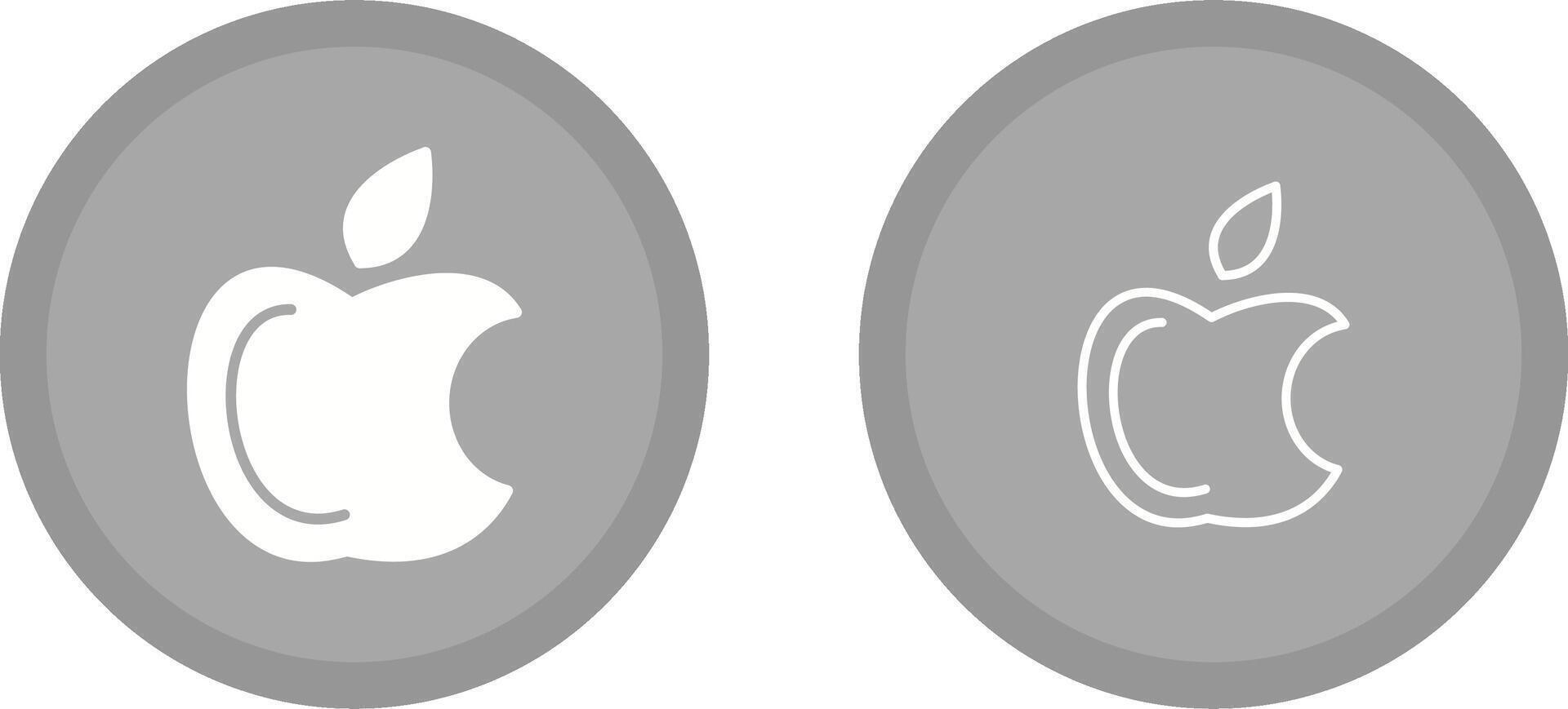 Apfel Logo Vektor Symbol
