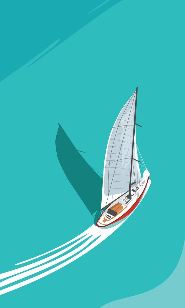 Prämie Boot und Schiff Illustration Vektor Designs