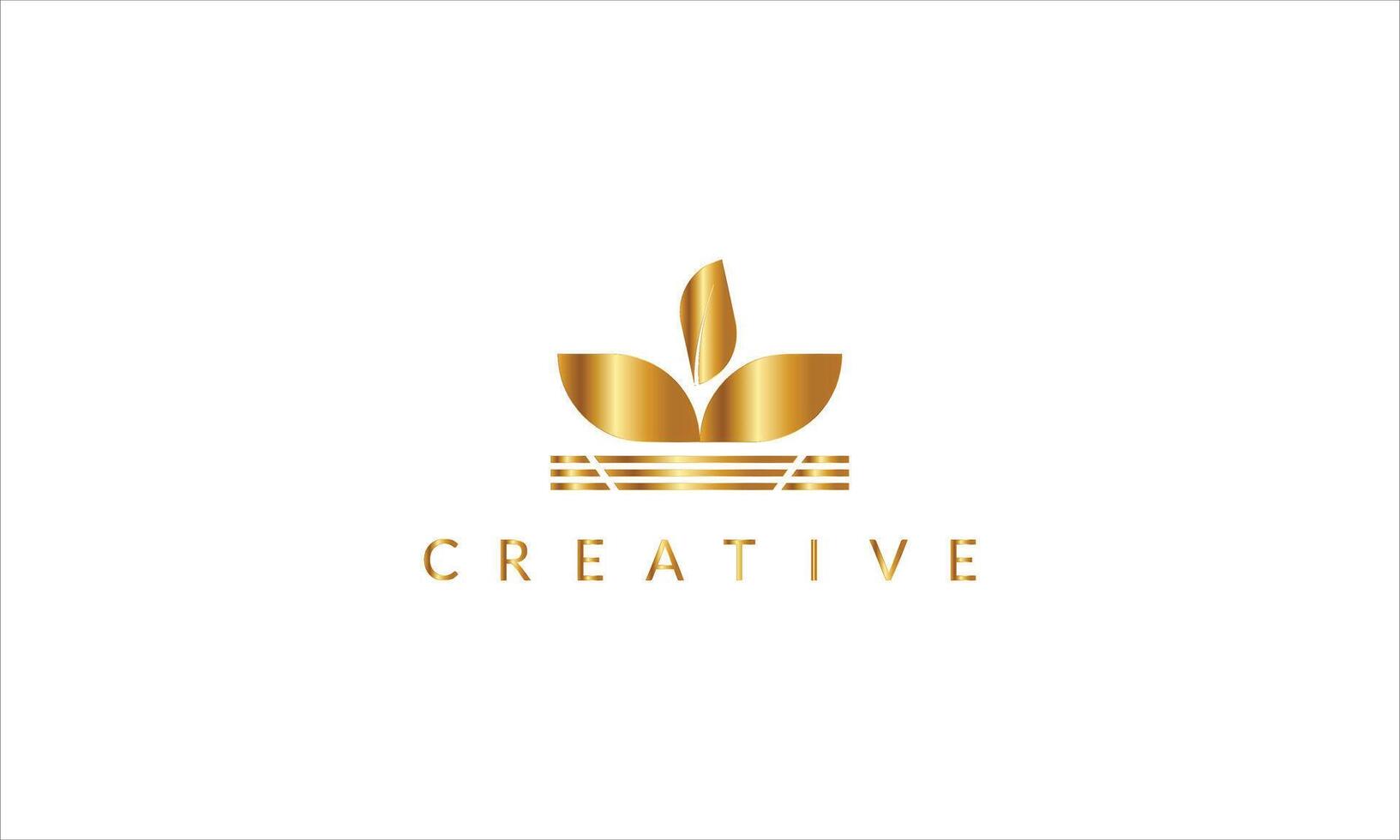 abstraktes Logo. minimalistisches Logo-Design. kreatives Logo. schönes und einfaches Element. vektor
