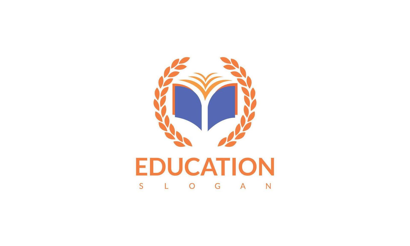 Universität Logo Design Vektor Illustration