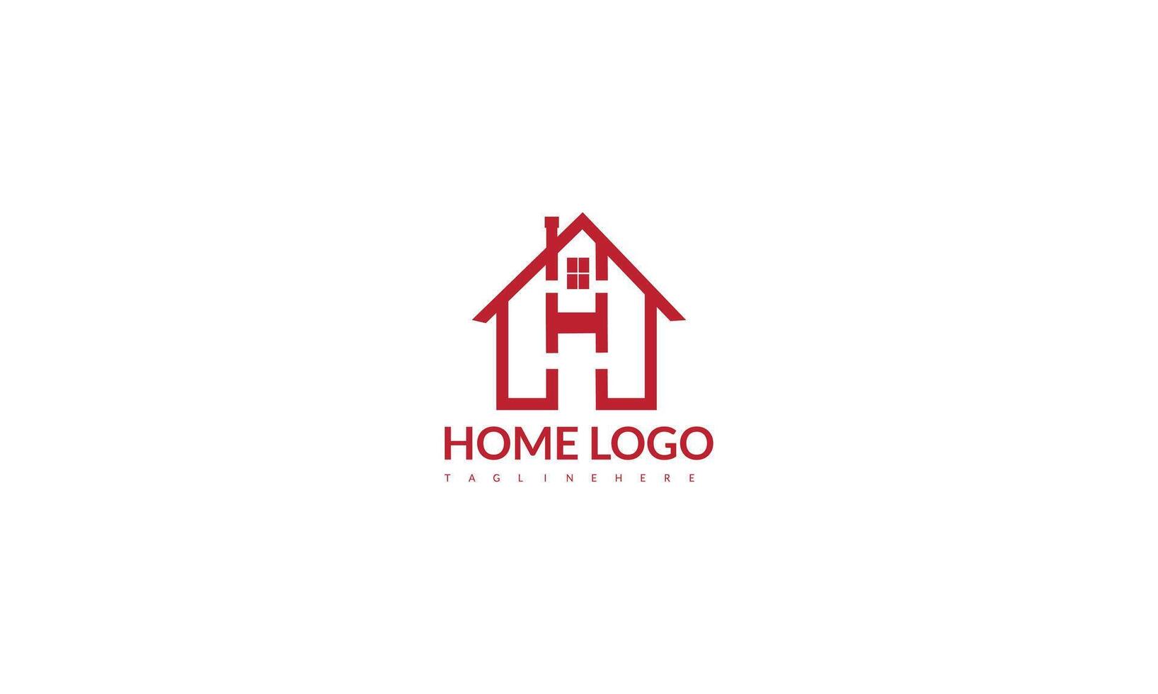 Creative Home Smart-Logo-Details mit sauberem Hintergrund vektor