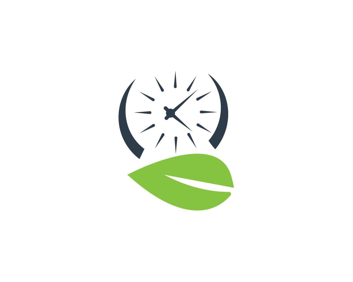 symbolisieren das Passage von Zeit, unser Logo erfasst das Wesen von Verlässlichkeit und Konsistenz. vektor