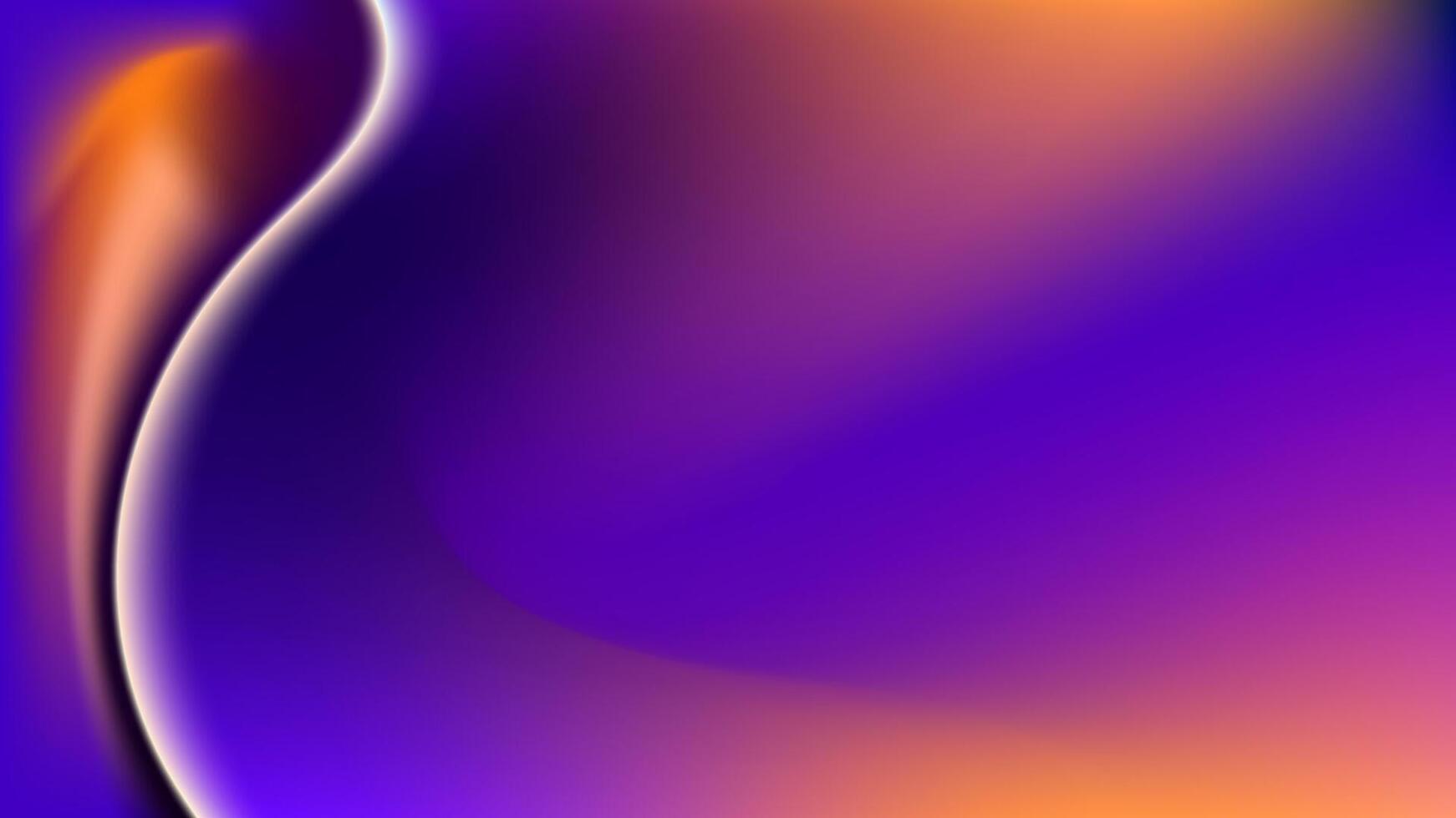 abstrakt Hintergrund elegant Gradient Orange lila glatt Flüssigkeit Farbe Design Vektor Vorlage gut zum modern Webseite, Hintergrund, Startseite Design