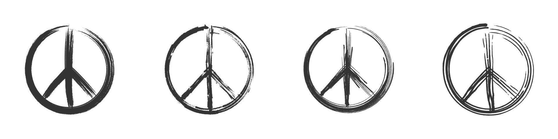 Pazifik Grunge Symbol. Vektor Illustration.