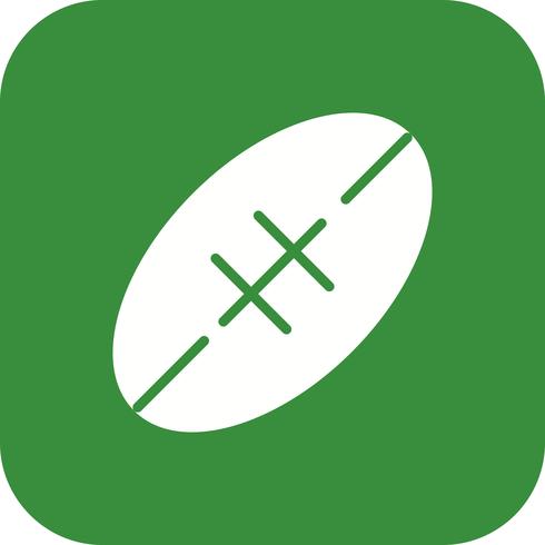 rugby ikon vektor illustration