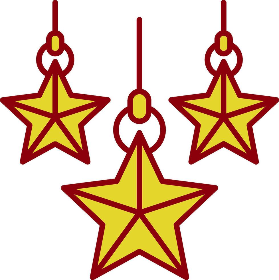 Weihnachten Star Jahrgang Symbol vektor