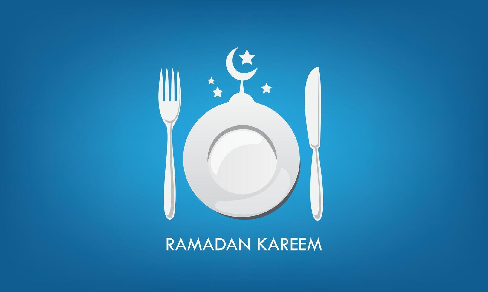 illustration av ramadan kareem och ramadane mubarak. traditionell hälsning kort önskar de helig månad av moubarak och karim för muslimer. ramdan vektor