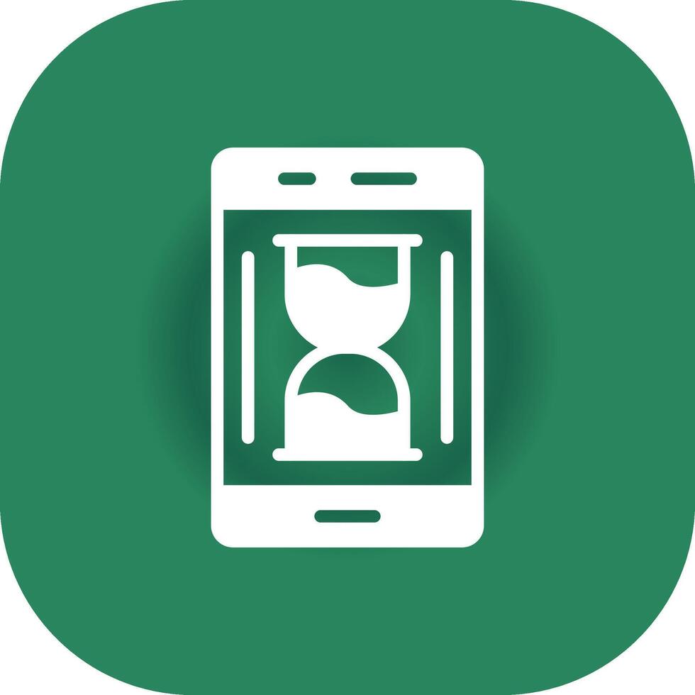 Zeit Tracker App kreativ Symbol Design vektor