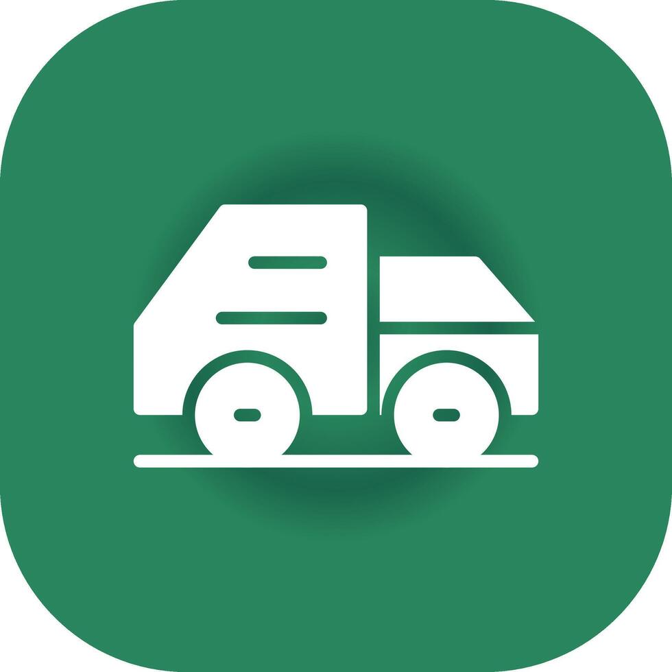 Müll LKW kreativ Symbol Design vektor