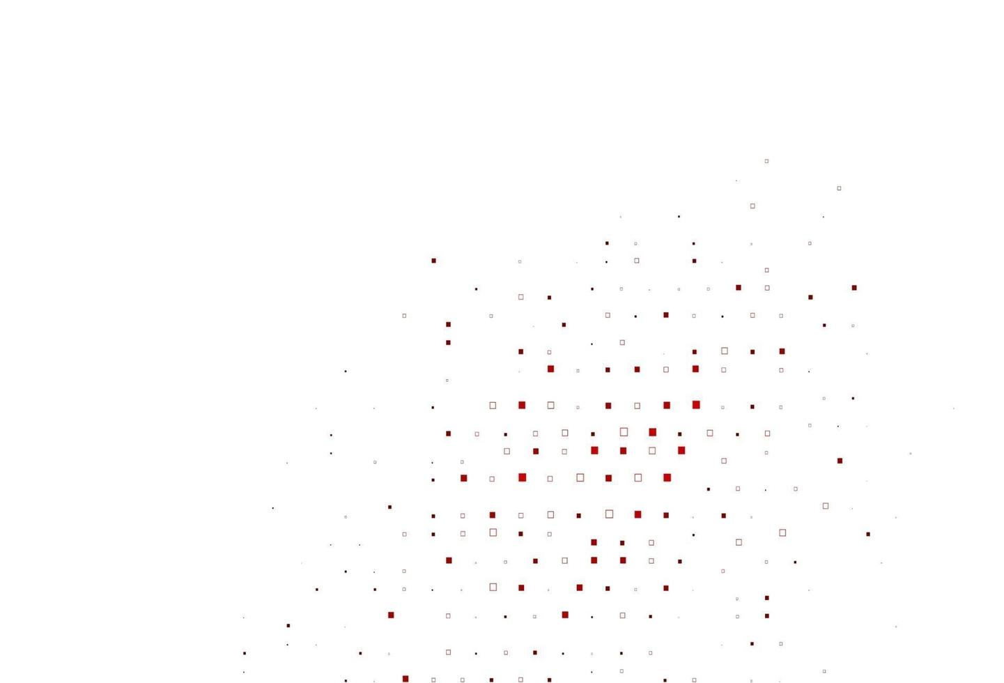 ljus röd vektor mall med fyrkantig stil.