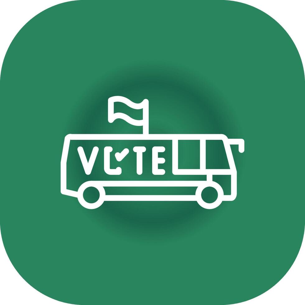 Bus kreatives Icon-Design vektor