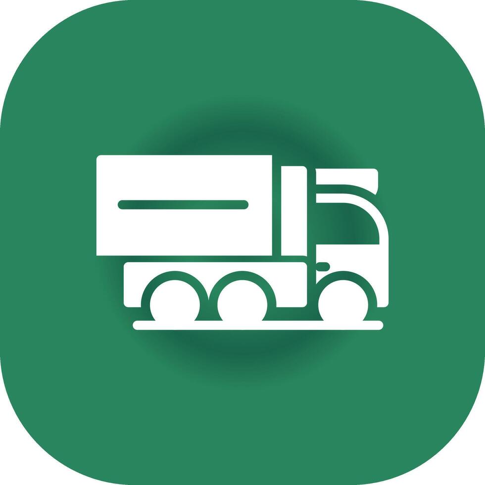 Fracht-LKW kreatives Icon-Design vektor