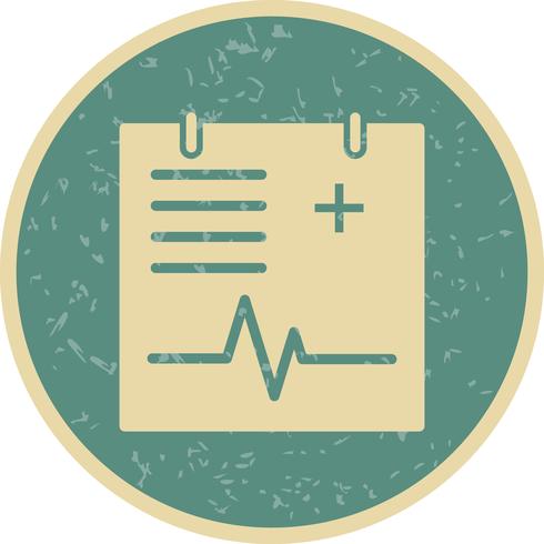 vektor medicinsk diagram ikon