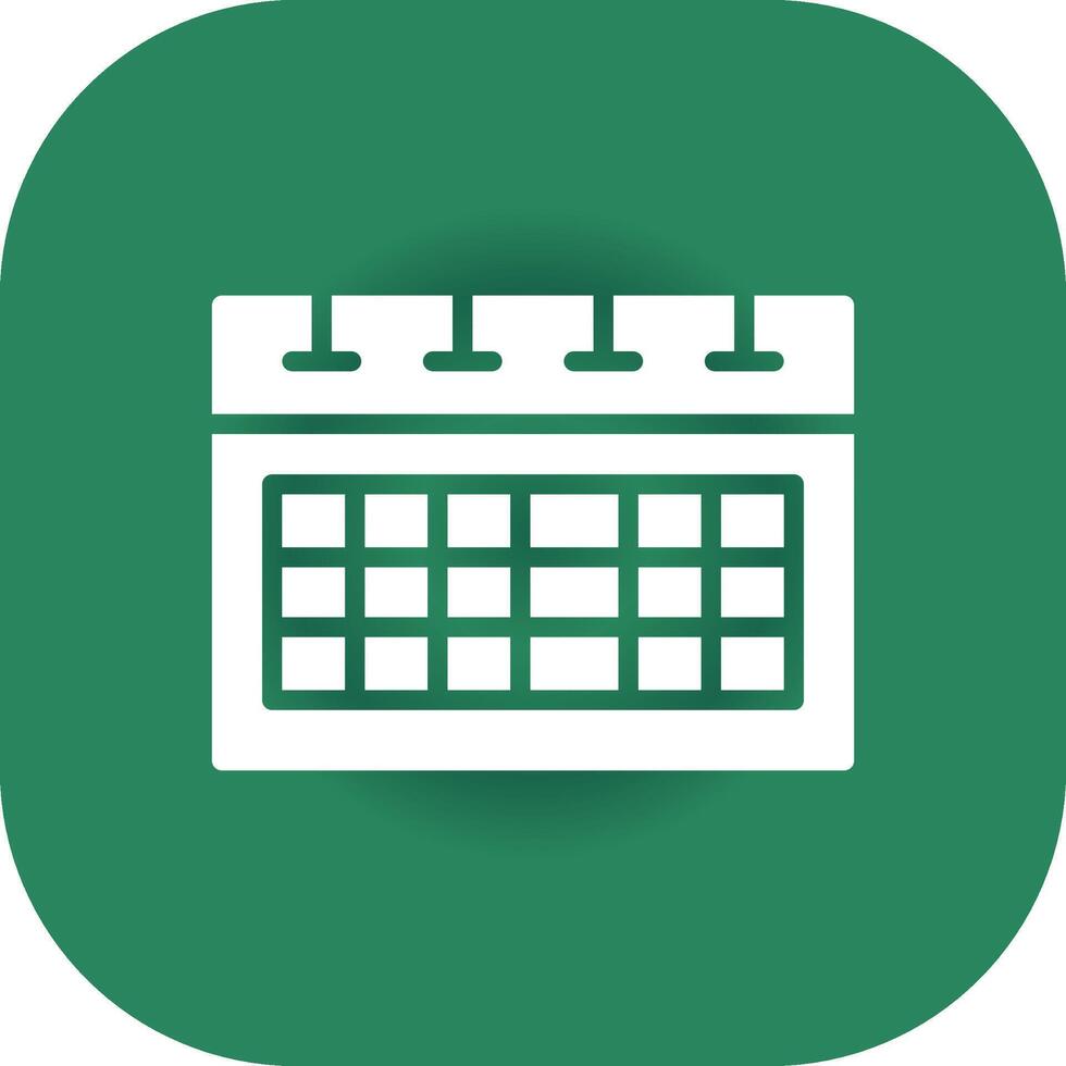 Kalender kreatives Icon-Design vektor