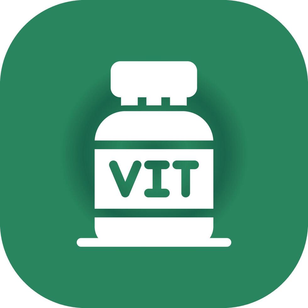 Vitamine kreatives Icon-Design vektor