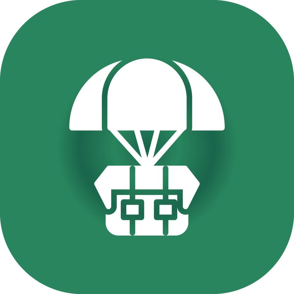 Airdrop kreatives Icon-Design vektor