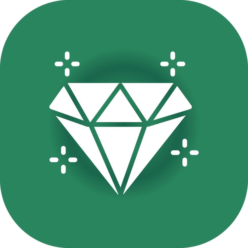 Diamant kreatives Icon-Design vektor