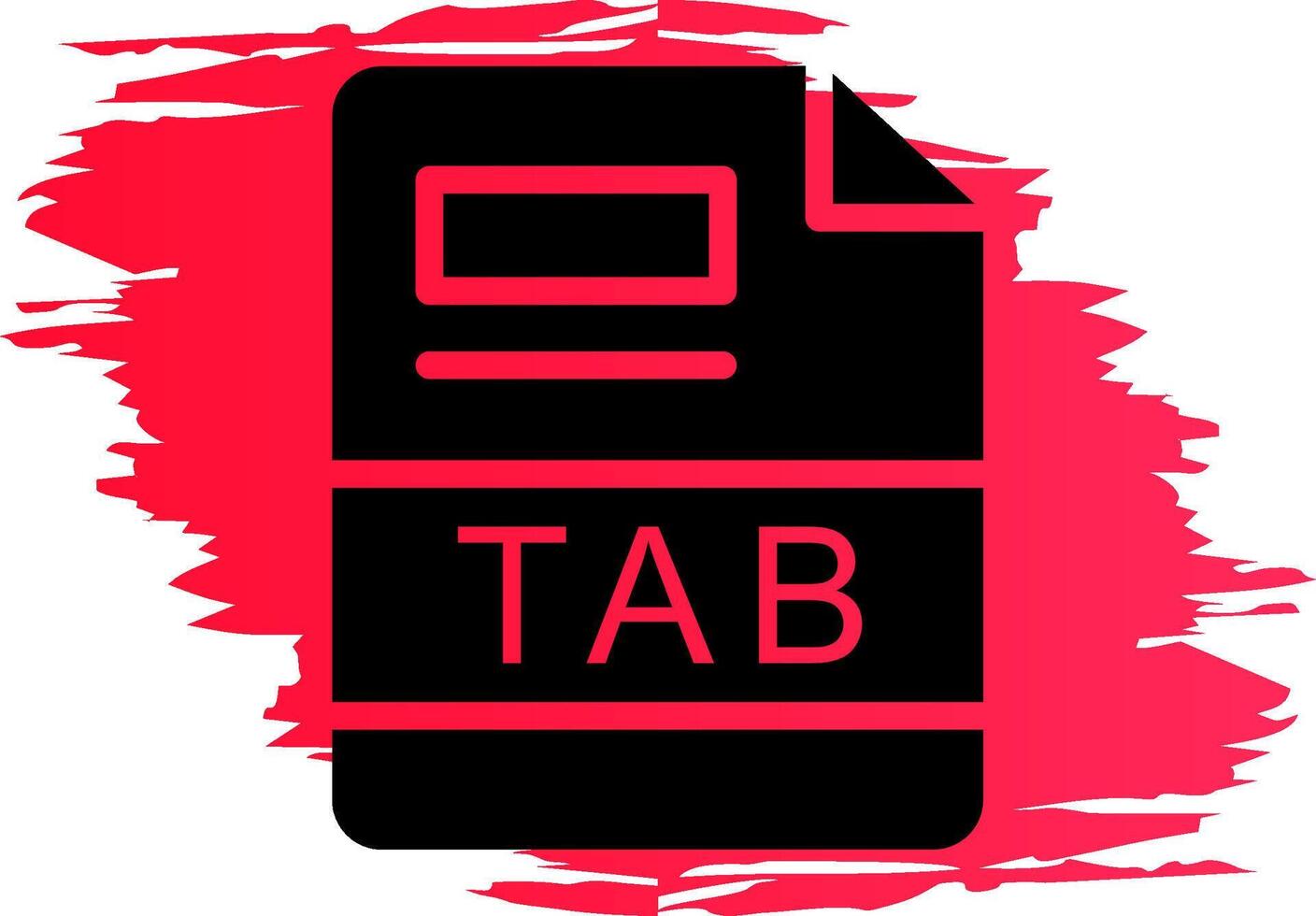 Tab kreativ Symbol Design vektor