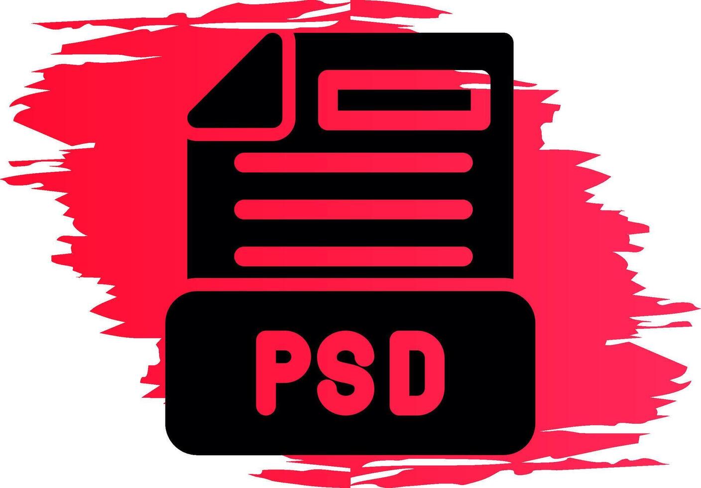 psd fil kreativ ikon design vektor